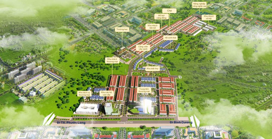 Dự án đất nền Felicia City Bình Phước