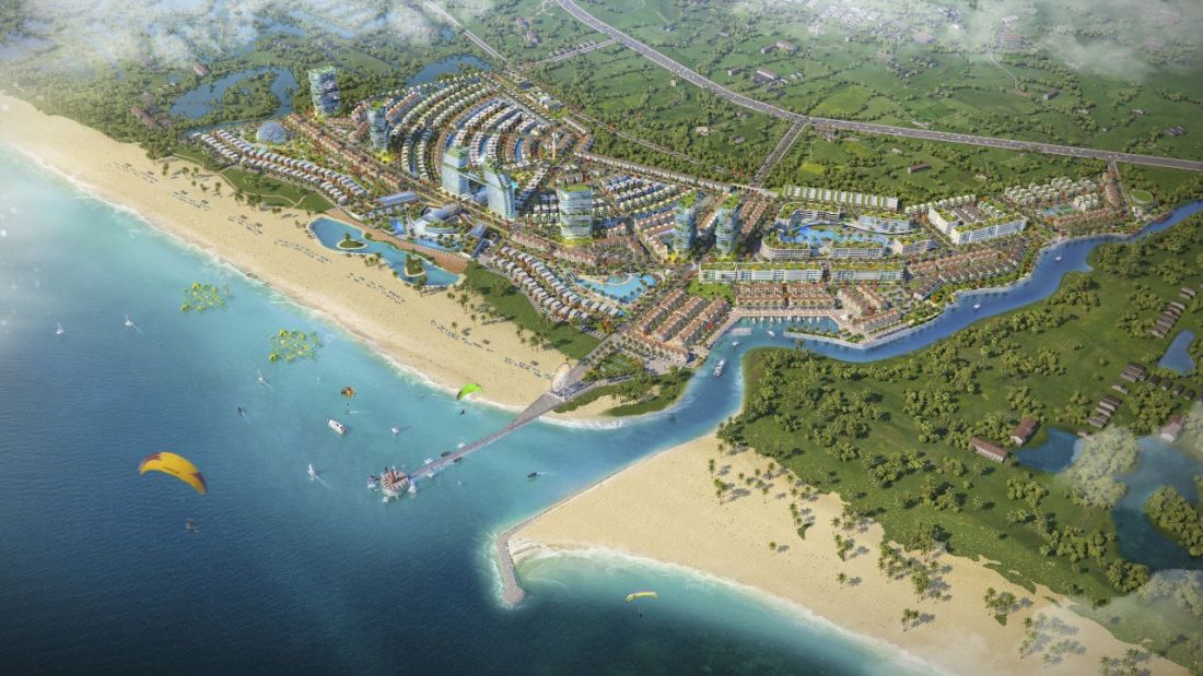 Quy mô dự án Venezia Beach - Luxury Residences & Resort Bình Thuận