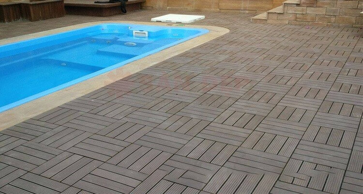 Vỉ gỗ nhựa lót sàn đẹp