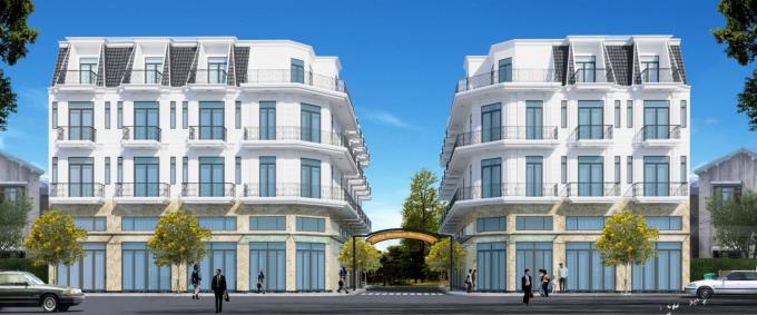 Quy mô dự án nhà phố Ruby Boutique Residence Tân Phú