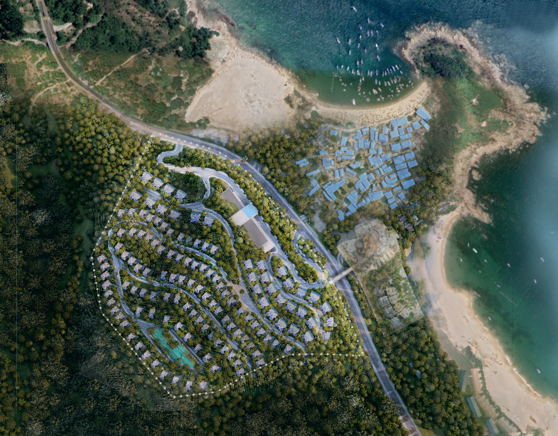 Quần thể nghỉ dưỡng biệt thự đồi sở hữu bãi biển riêng tại Quy Nhơn