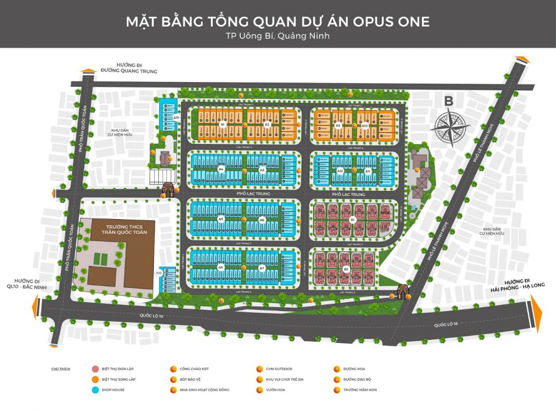 Khu dân cư Opus One Uông Bí