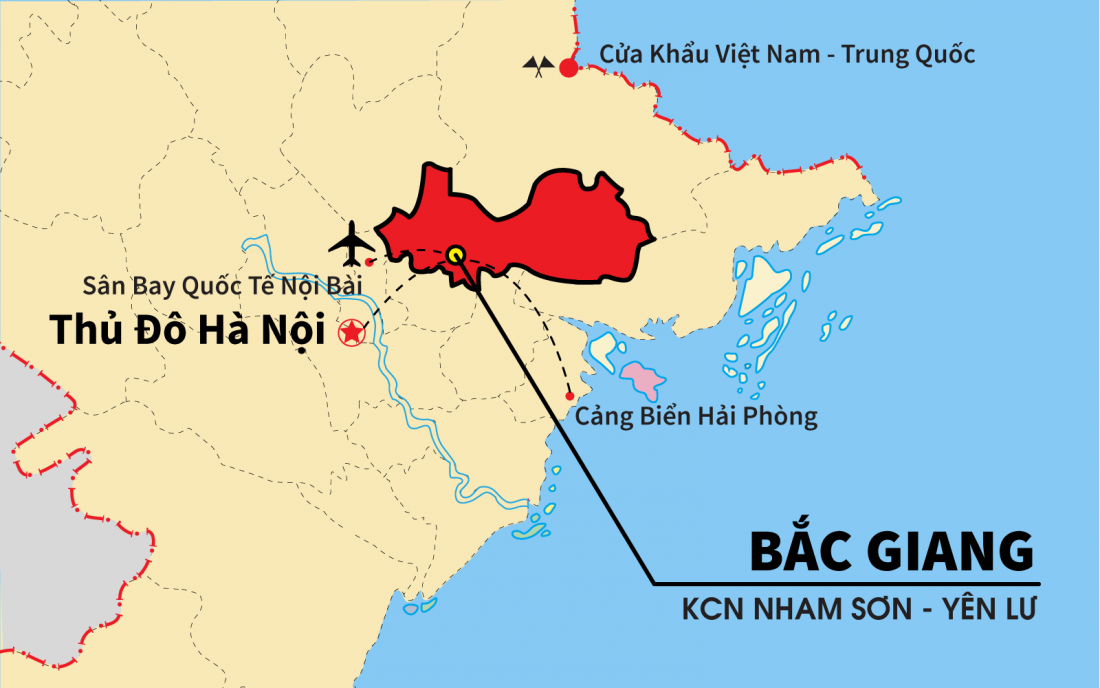 Bắc Giang: Duyệt quy hoạch Khu công nghiệp Yên Lư 377ha