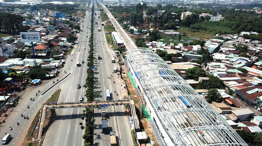 Thành phố Hồ Chí Minh: Khai thác quỹ đất dọc các trục giao thông