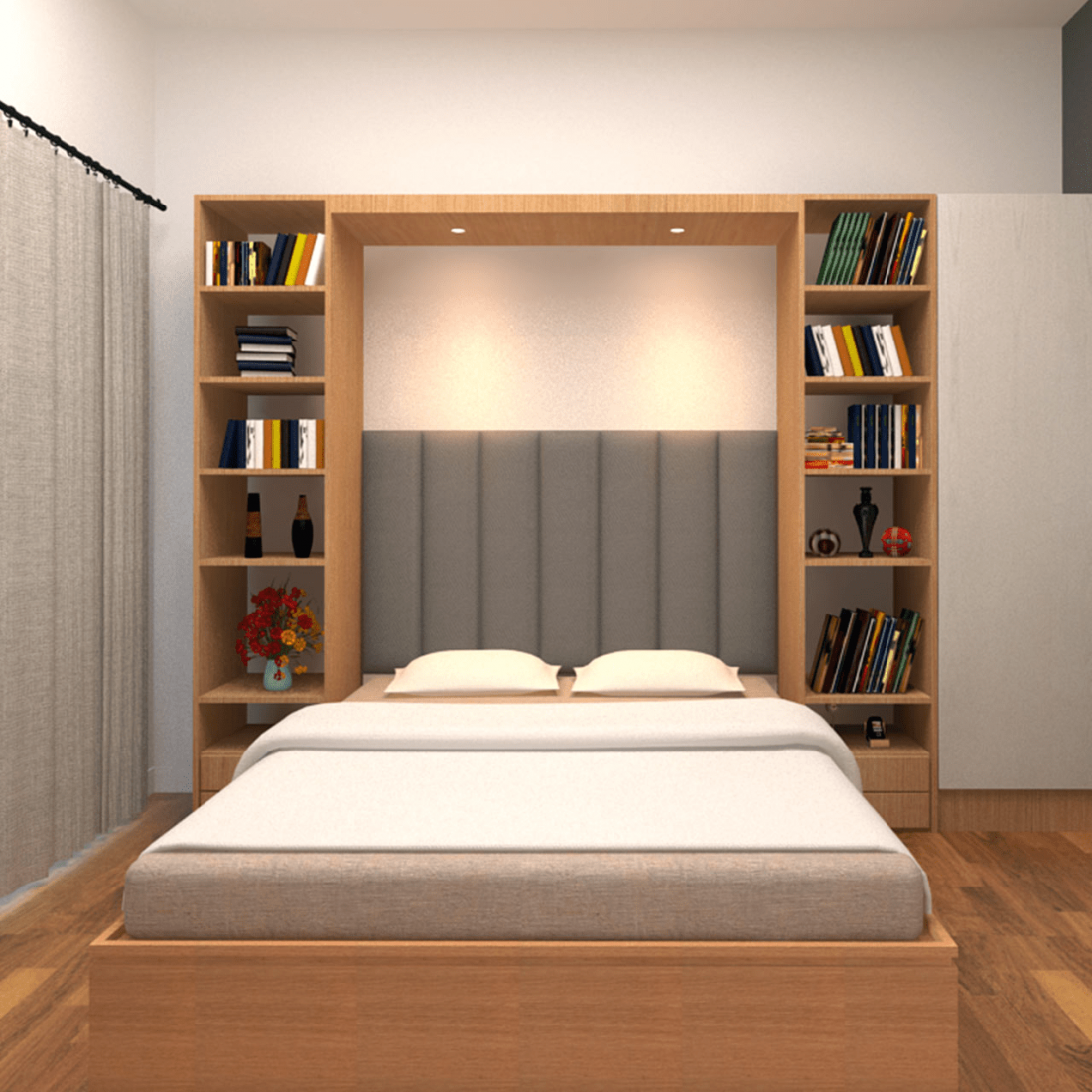 8 ý tưởng trang trí phía đầu giường ngủ độc đáo và ấn tượng
