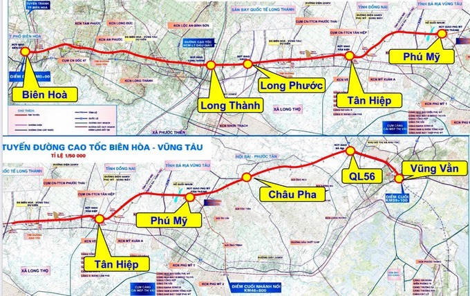 Gần 20.000 tỷ đồng làm cao tốc nối Đồng Nai và Bà Rịa - Vũng Tàu