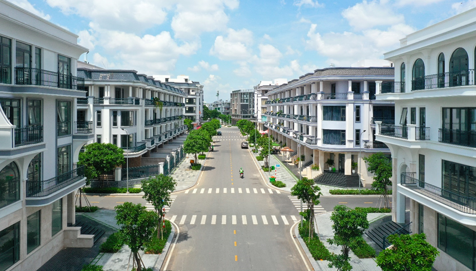 Pearl Garden - phố sang, phố xanh tại Van Phuc City