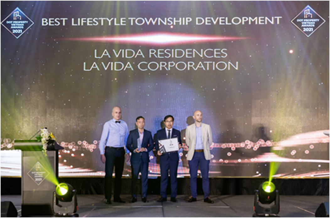 La Vida Residences Khu Đô Thị Kiểu Mẫu Tốt Nhất tại Dot Propety Award 2021