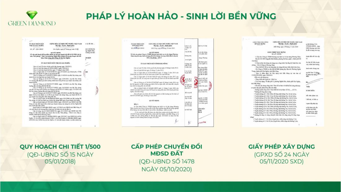 Khu dân cư Green Diamon Đắk Nông