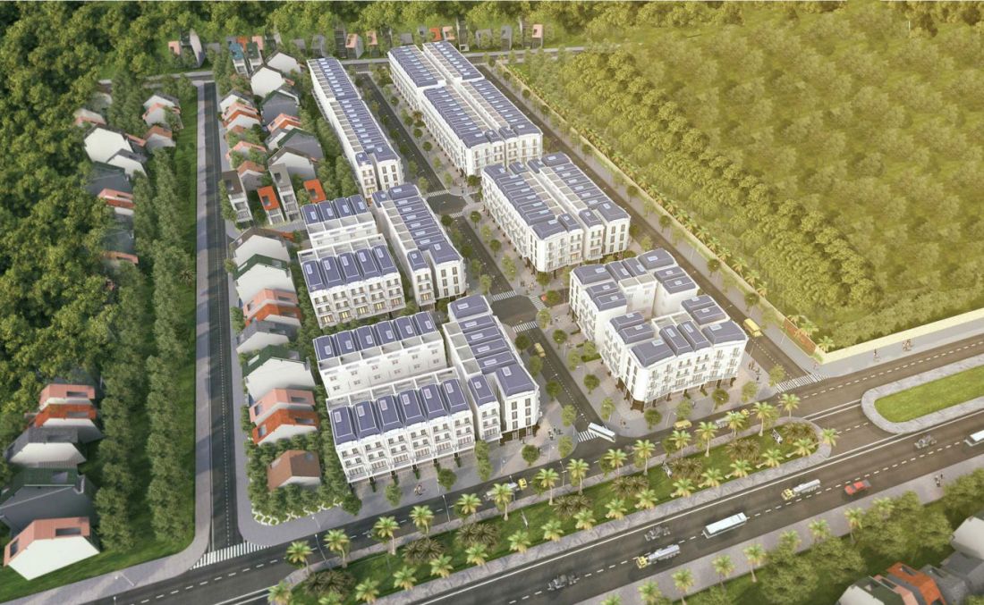 Nh&agrave; phố Midtown One U&ocirc;ng B&iacute; 