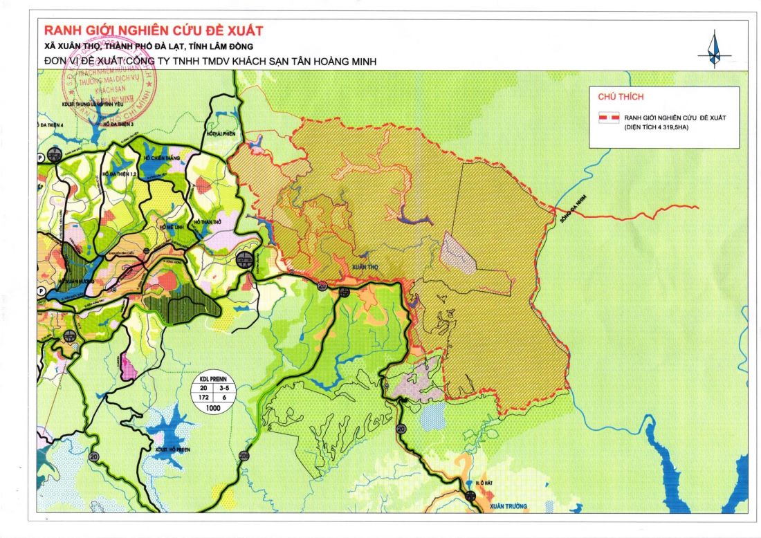 Lập quy hoạch dự án lớn tại Lâm Đồng: Tân Hoàng Minh tham vọng gì khi đề xuất tăng quy mô từ 2.000 ha lên hơn 4.000 ha?