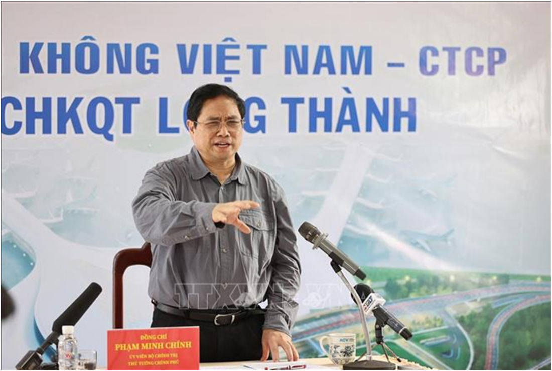 Thủ tướng: Xây dựng sân bay Long Thành 'làm đến đâu dứt điểm đến đó'