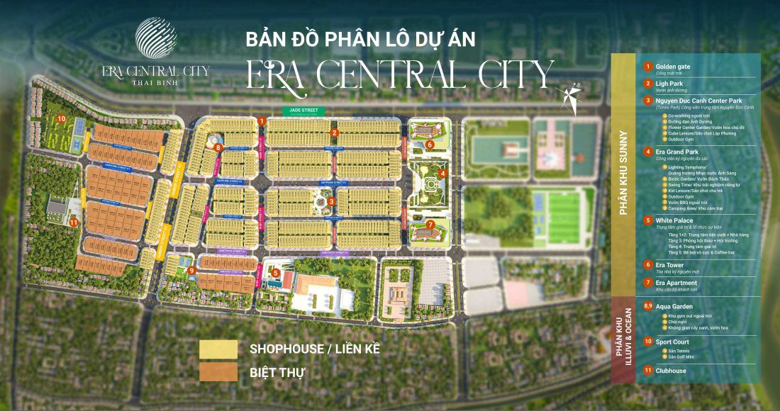Dự &aacute;n Era Central City Th&aacute;i B&igrave;nh