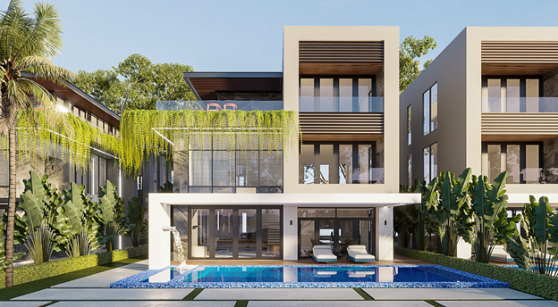 Phân khu Rosa Luxury Villas - Rosa Riverside Complex Quảng Nam