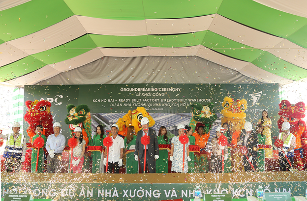 KCN Việt Nam khởi công xây dựng dự án nhà xưởng và nhà kho tại khu công nghiệp Hố Nai, tỉnh Đồng Nai