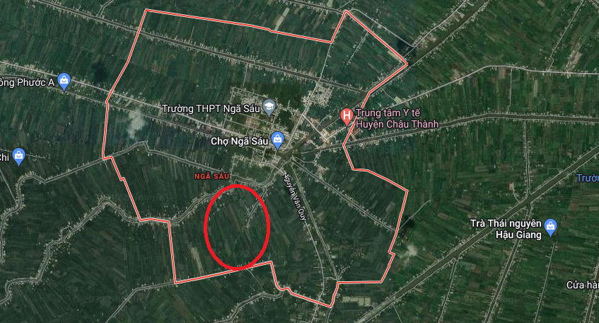 Đại gia dầu khí xin đầu tư Khu đô thị và nghỉ dưỡng hơn 27ha tại thị trấn Ngã Sáu