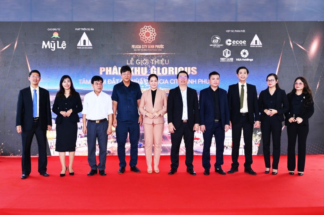 Thiên An Holdings giới thiệu phân khu Glorious thuộc Felicia City Bình Phước