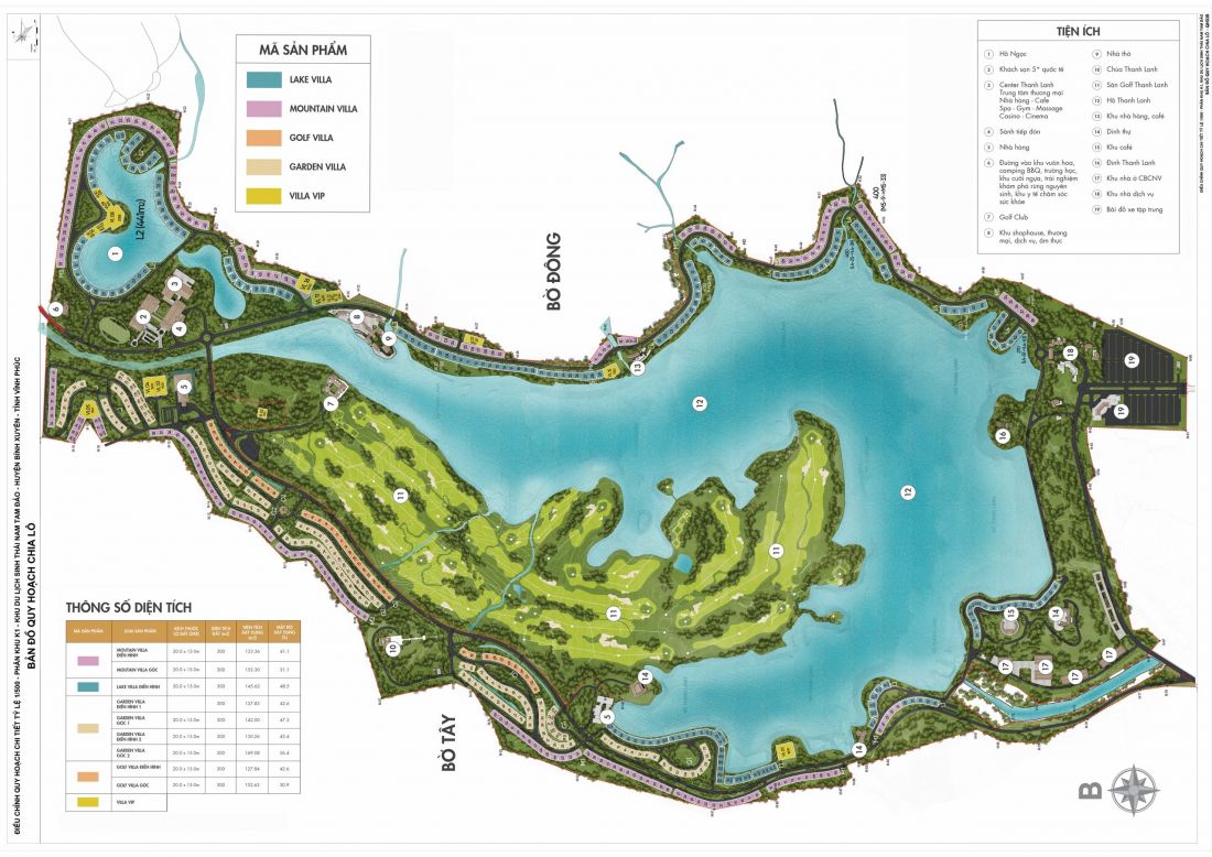 Khu du lịch nghỉ dưỡng Serena Valley Thanh Lanh Golf & Resort Vĩnh Phúc