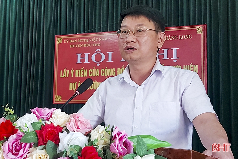 Các địa phương ở Hà Tĩnh sẵn sàng bàn giao mặt bằng dự án cao tốc Bắc- Nam