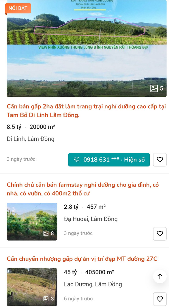Săn đất nghỉ dưỡng - thực không như mộng - Kỳ 1: Săn đất cho... ngày về vườn Săn đất nghỉ dưỡng - thực không như mộng - Kỳ 1: Săn đất cho... ngày về vườn