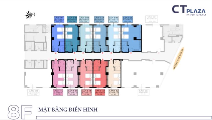 Căn hộ CT Plaza Minh Châu quận 3