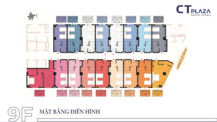 Căn hộ CT Plaza Minh Châu quận 3