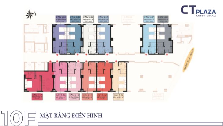 Căn hộ CT Plaza Minh Châu quận 3