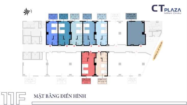 Căn hộ CT Plaza Minh Châu quận 3