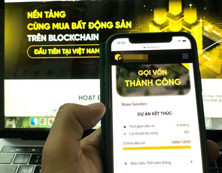 Mua chung bất động sản 'blockchain' với vài triệu đồng