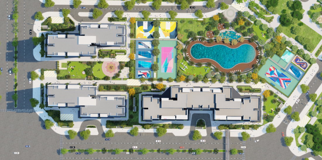 The Mirae Park: Phân khu căn hộ tại Imperia Smart City