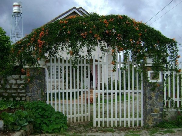 Mẫu cổng đẹp cho nhà vườn ở nông thôn đơn giản được ưa chuộng năm ...