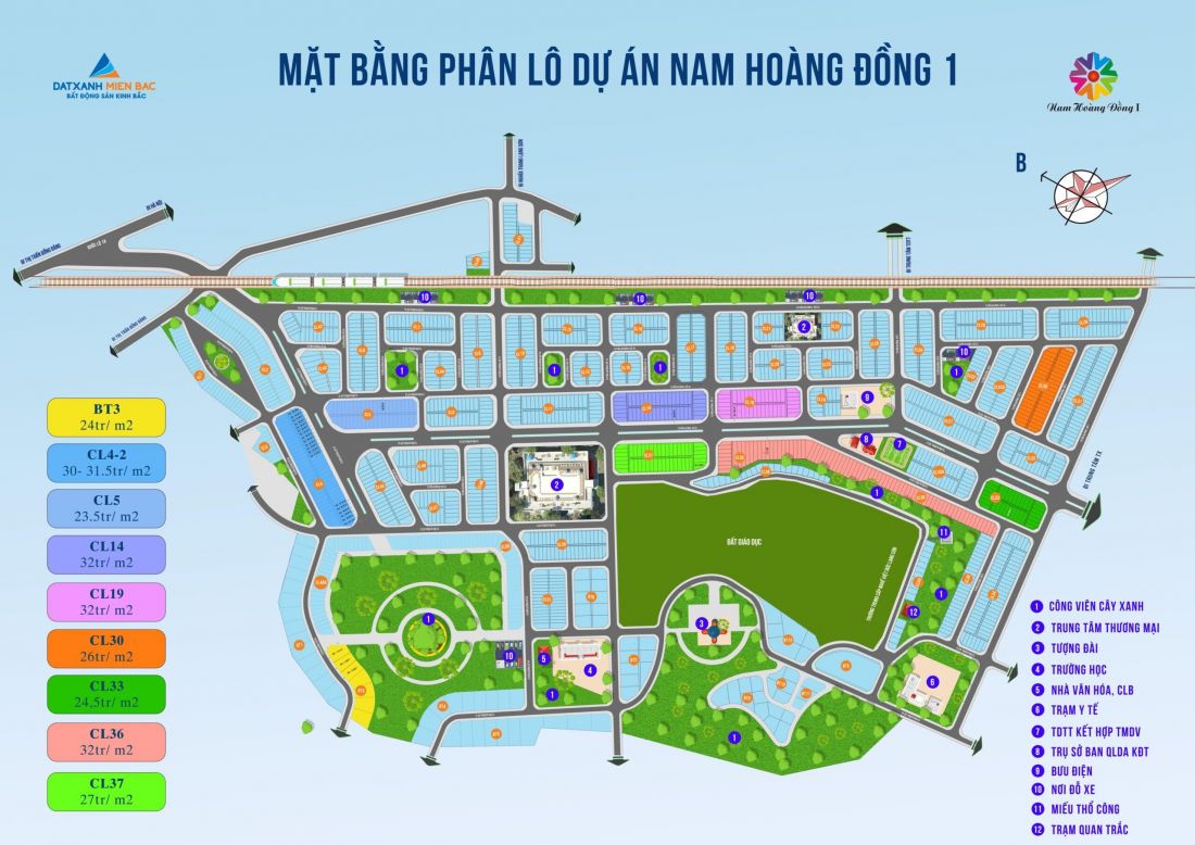 QUY HOẠCH CHI TIẾT KHU ĐÔ THỊ NAM HOÀNG ĐỒNG