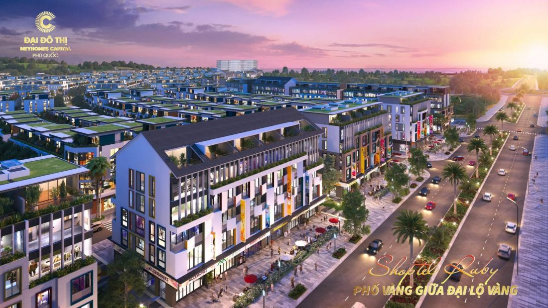 Crystal City: Phân khu tại dự án Meyhomes Capital Phú Quốc