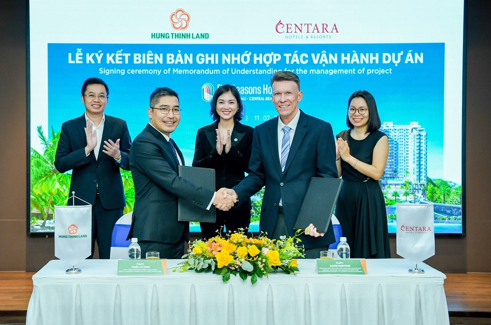 Hưng Thịnh Land hợp tác Centara Hotels & Resorts quản lý vận hành FiveSeasons Homes – Vung Tau Central Beach
