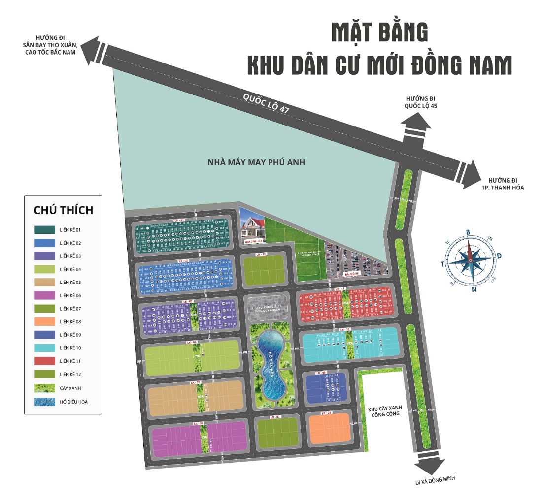 Đồng Nam Residence: Dự án khu dân cư tại Thanh Hóa