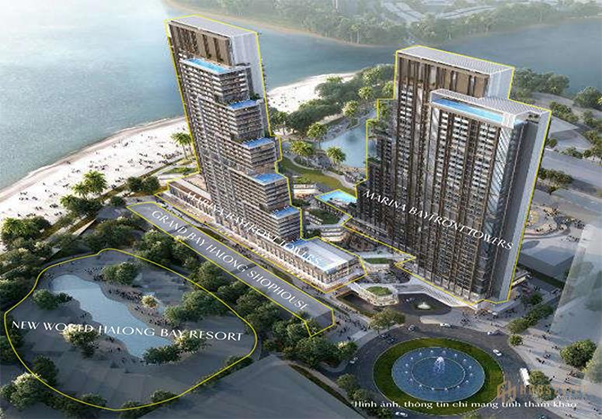 Marina Bayfront Towers: Dự án chung cư tổ hợp thương mại tại Hạ Long