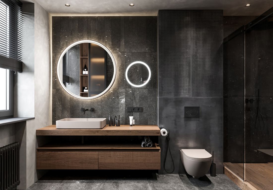 30 mẫu thiết kế nhà vệ sinh đẹp, đơn giản, hiện đại năm 2022