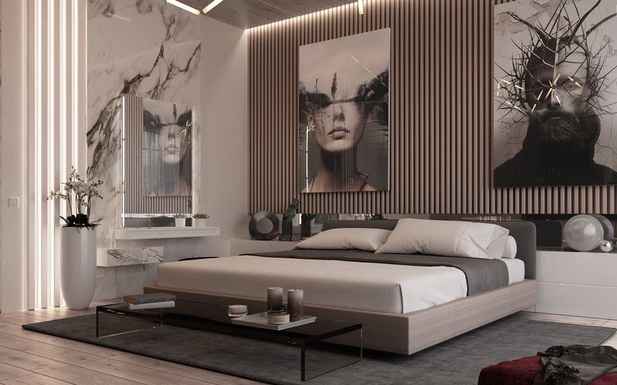 7 mẫu thiết kế phòng ngủ master đẹp, hiện đại nhất 2022