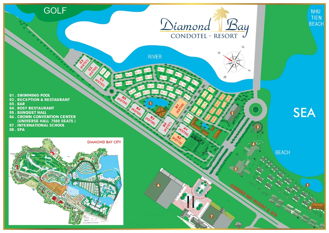 NovaWorld Nha Trang Diamond Bay: Dự án Khu đô thị tại Khánh Hòa