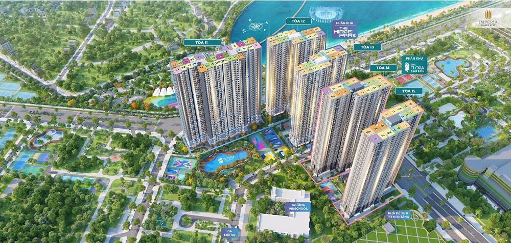 The Lake Premium: Tòa căn hộ tại dự án Imperia Smart City Hà Nội