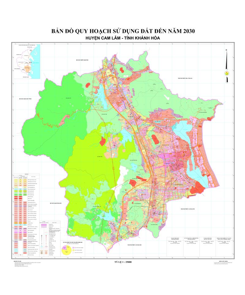 Sử dụng đất đến năm 2030 của Cam Lâm hoàn toàn tuân thủ các quy định của pháp luật về quản lý tài nguyên đất đai. Việc phát triển kinh tế, du lịch và đô thị hội tụ với bảo vệ môi trường đang được ưu tiên hàng đầu. Xem bản đồ chi tiết bằng cách bấm vào hình ảnh.