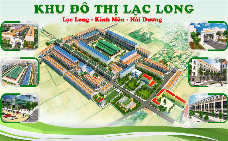 Khu đô thị mới Lạc Long: Dự án tại tỉnh Hải Dương