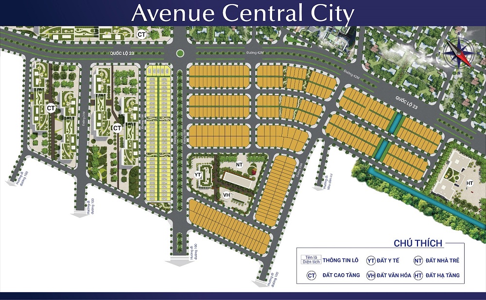 Avenue Central City: Dự án khu đô thị tại Vĩnh Phúc