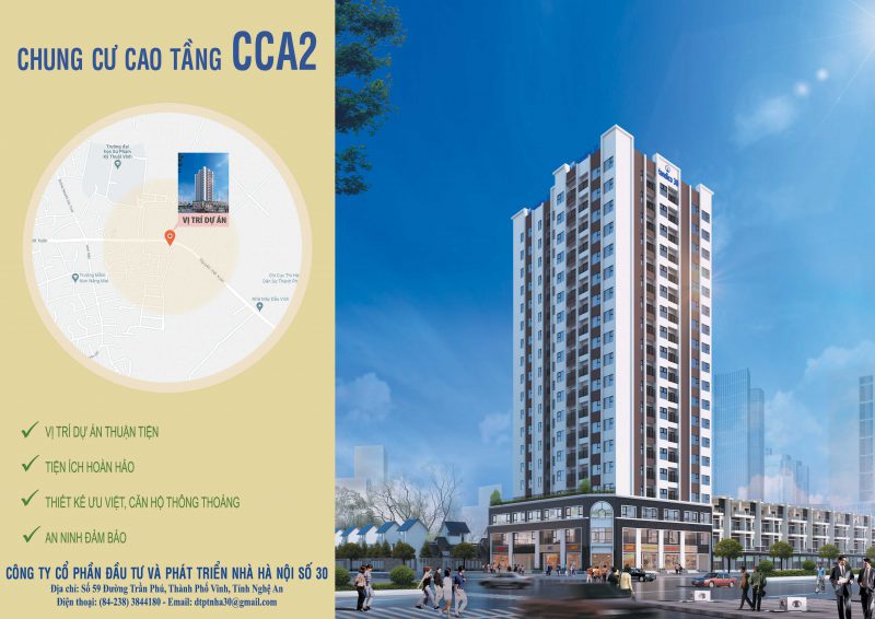 Handico Hưng Dũng: Dự án chung cư tại Nghệ An