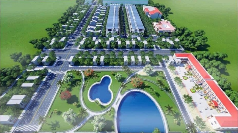 Hình ảnh: phối cảnh dự án Khu dân cư Suối Tân Diamond Town - CafeLand.Vn