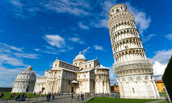 Kiến trúc kì lạ của tháp nghiêng Pisa - biểu tượng sự vững mạnh của nước Ý - CafeLand.Vn...