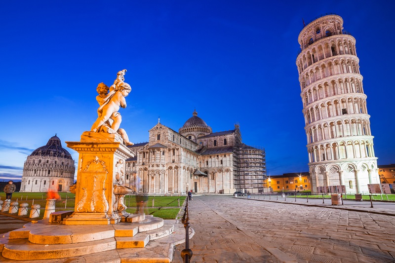 Kiến trúc kì lạ của tháp nghiêng Pisa - biểu tượng sự vững mạnh của nước Ý