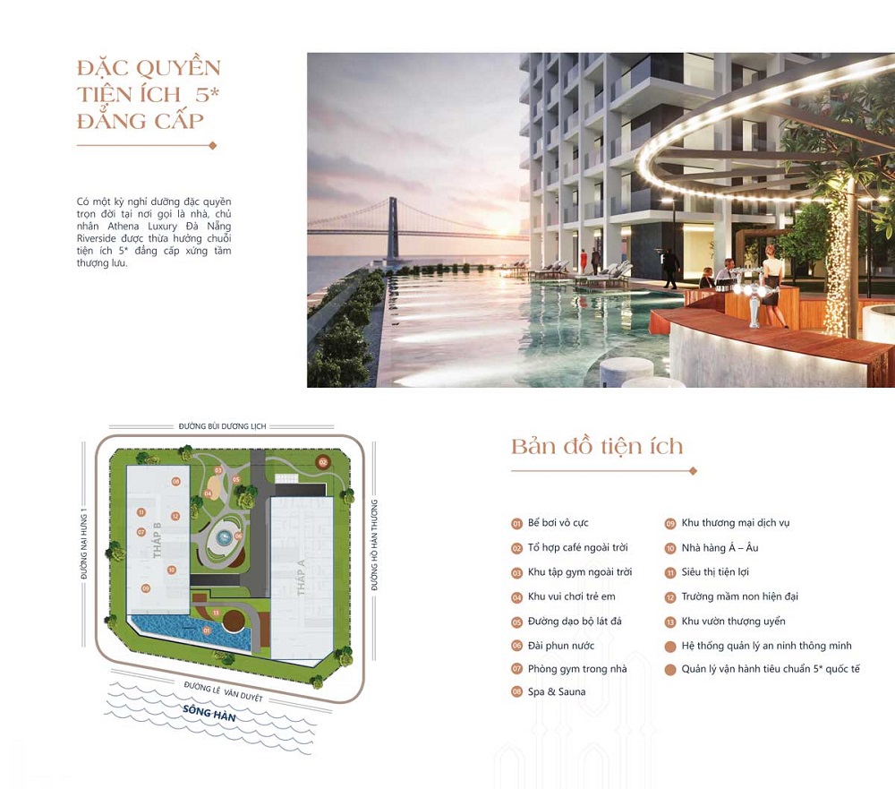 Athena Luxury Đà Nẵng Riverside: Dự án căn hộ tại Đà Nẵng