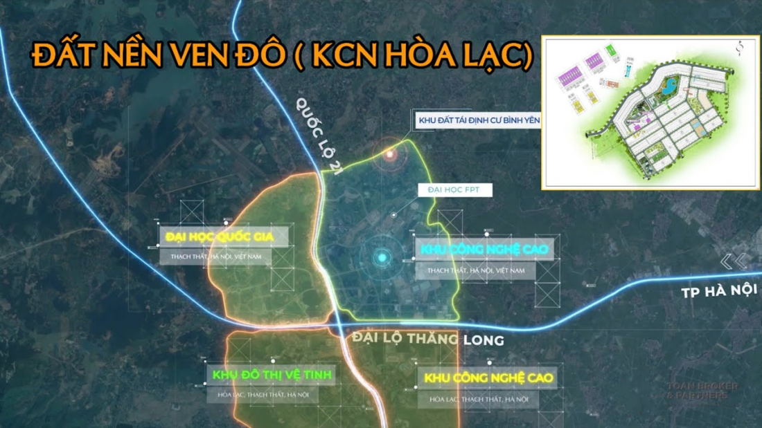 Khu tái định cư Bình Yên: Dự án tại thành phố Hà Nội