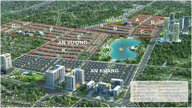Khu đô thị Dương Nội: Tổ hợp văn phòng, nhà ở và khách sạn quốc tế tại Hà Đông